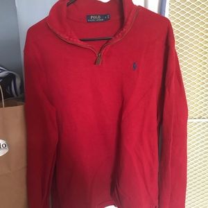 Red pullover